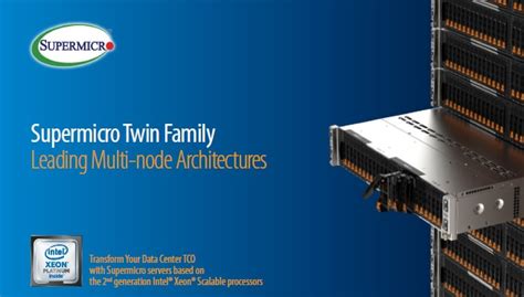 Leading 1U/2U TwinPro® Architecture .